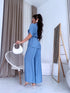 ELYNDI LUX set "KOLKA" - GREY-BLUE